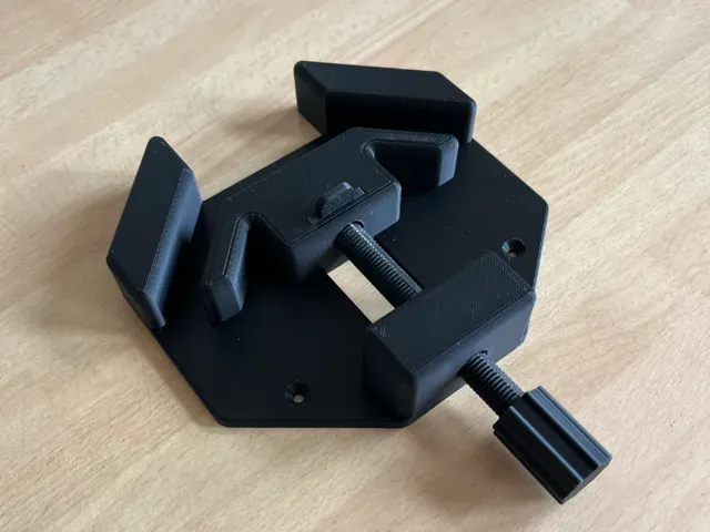Angle Clamp V2 Full 3D Print No Hardware needed.