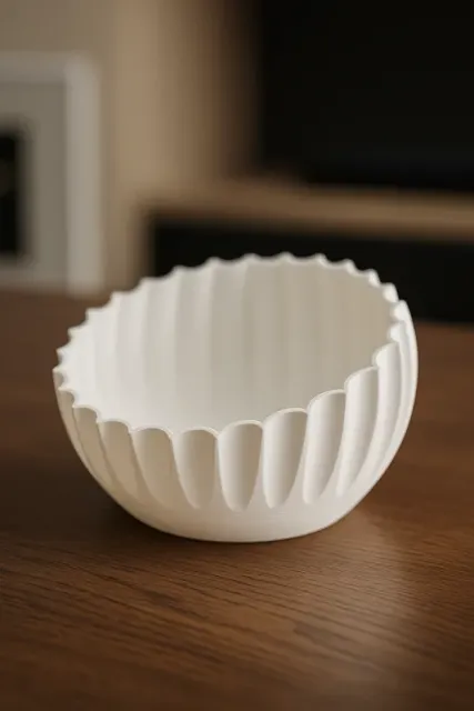 Sculptural Pleated Bowl — Фото 2 из 2