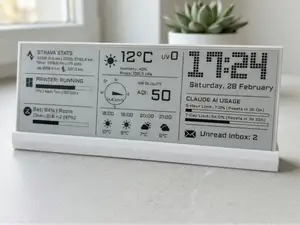 EPaper Dashboard Waveshare 10.85''