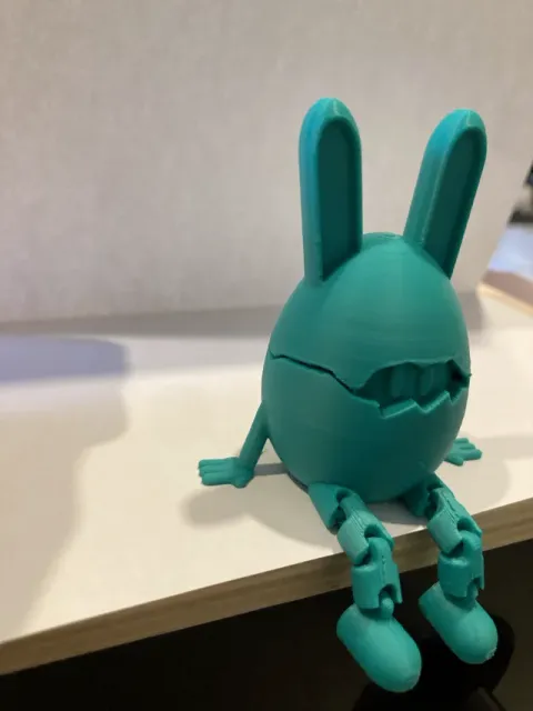 Articulated bunny cracked egg — Фото 4 из 6