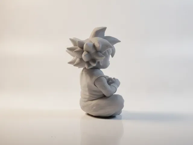 Son Goku Eating Dragon Ball Figurine — Фото 3 из 4