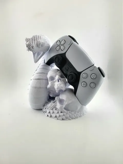 controller stand ps5 holder snake and skull — Фото 3 из 5