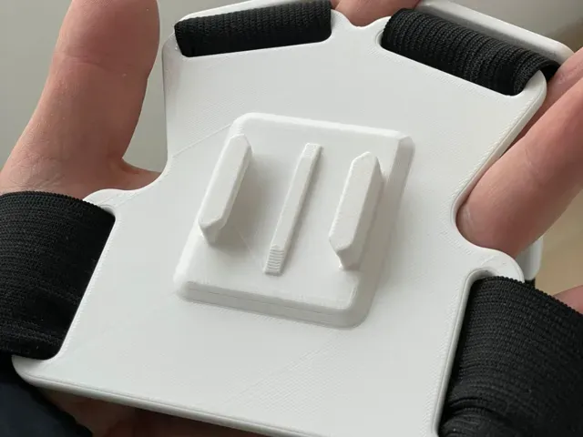 Action Camera Chest Plate - GoPro-Compatible Mount