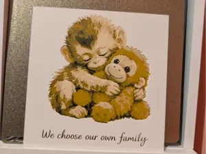 We choose our family - Punch the monkey - Hueforge