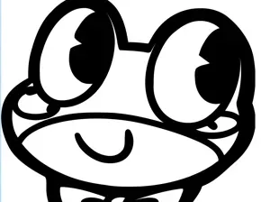 TADC - Ribbit Silhouette Wall Art