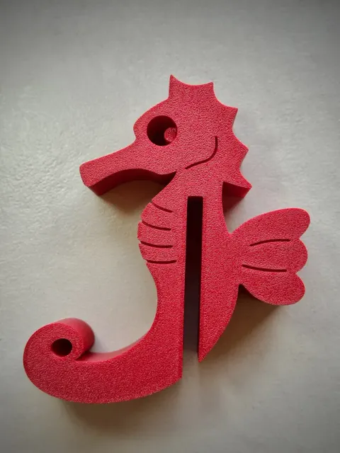 Seahorse-Hanger - Towel hook for shower glass — Фото 5 из 5