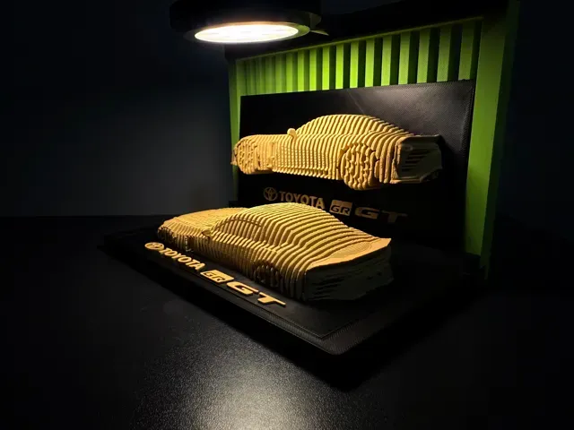 Toyota GR GT Concept 2025 - Layered Car model! — Фото 3 из 6