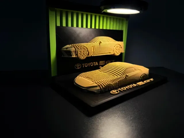 Toyota GR GT Concept 2025 - Layered Car model! — Фото 5 из 6