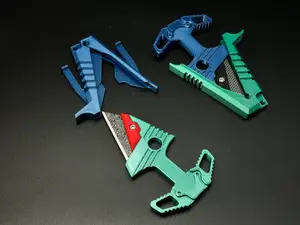 Tactical Push Dagger-Style Utility Knife (MOLLE)