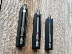 Universal bit holder, ideal for the workshop.