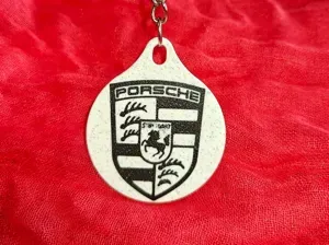 Yoja3D-Porsche keychain