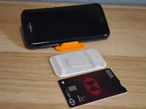 Wallet Phone Stand – Credit Card Size (Fold-Out)