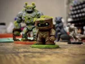 Wooden Golem | DnD Miniature | forest guardian