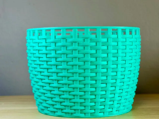 Versatile Woven Basket - Parametric Model — Фото 3 из 4
