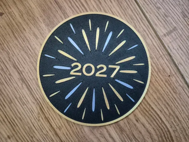 Happy New Year! 2027 Coasters Multicolor — Image 7 of 8