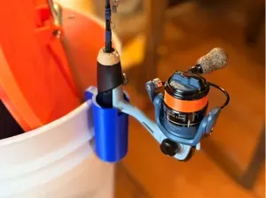 Ice Fishing Rod For 5 Gallon Bucket - Vertical