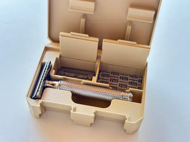 Safety Razor Travel Case with Blade Compartments — Фото 10 из 16