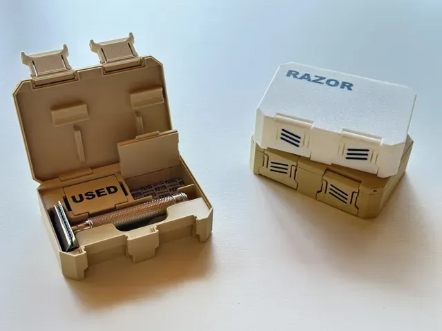 Safety Razor Travel Case with Blade Compartments — Фото 7 из 16