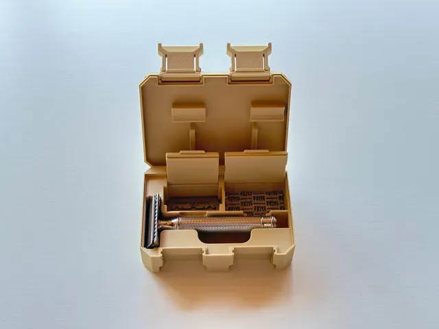 Safety Razor Travel Case with Blade Compartments — Фото 6 из 16
