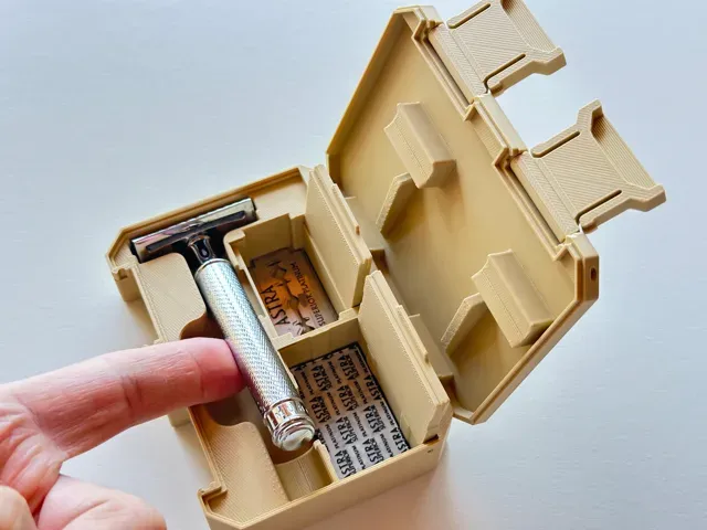 Safety Razor Travel Case with Blade Compartments — Фото 3 из 16