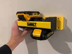 Dewalt 4 Battery Wall Holder