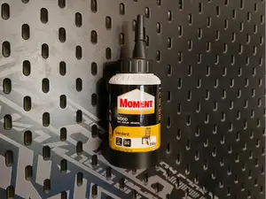 Moment Glue Bottle Holder for IKEA SKÅDIS Pegboard
