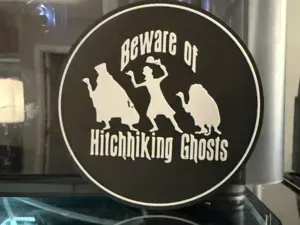 BEWARE OF HITCH-HIKING GHOST COASTER