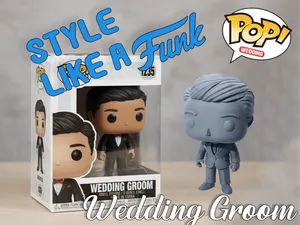 Wedding Groom style inspired by Funko pop