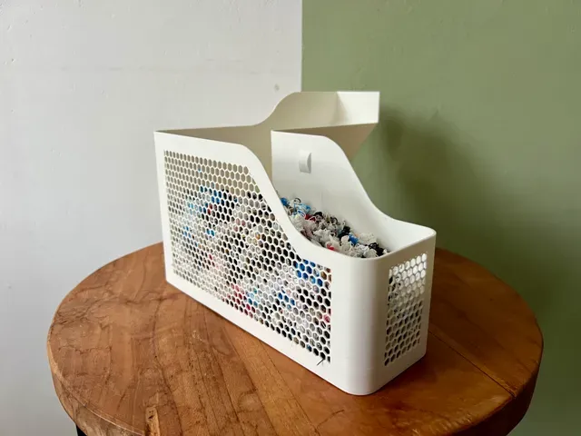 Poop bucket for X1C P1S & P1P(Honeycomb-Patterned) — Фото 3 из 8