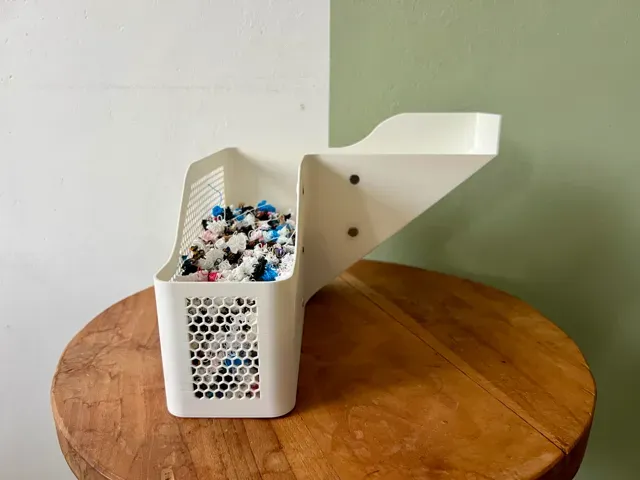 Poop bucket for X1C P1S & P1P(Honeycomb-Patterned) — Фото 7 из 8