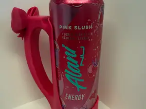 12oz Slim Can Holder with Bow (Alani Fit)