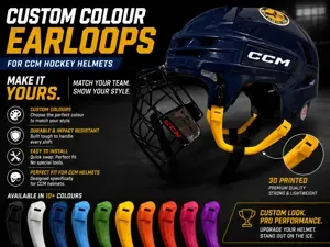 CCM Hockey Helmet Ear Loops