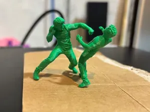 diorama miniatures - fighting men #2