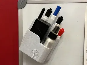 Whiteboard Marker and Eraser Organizer