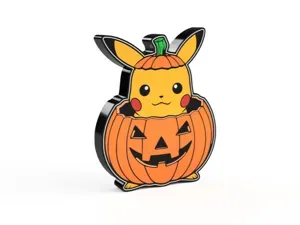Pikachu Halloween Jack-O-Lantern Costume Lightbox