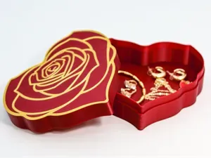 Rose Heart Box