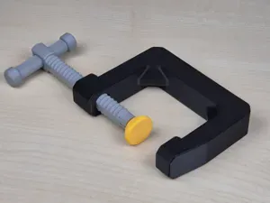 100% 3D-Printed C-Clamp