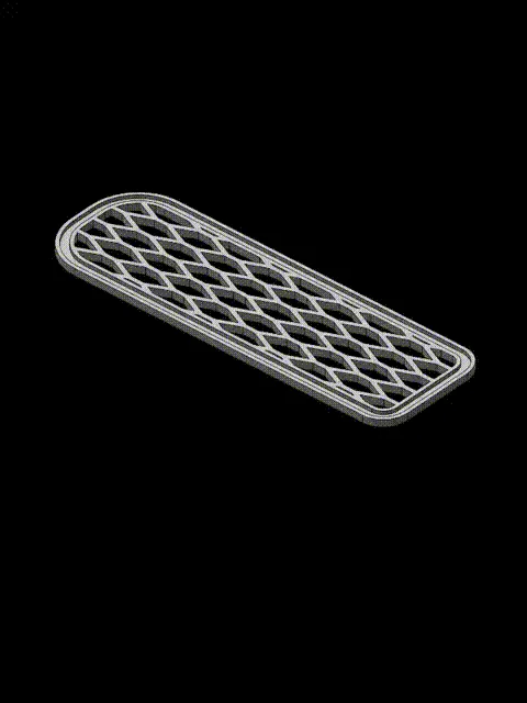 Front bumper grille insert for Vito W638 — Image 2 of 3