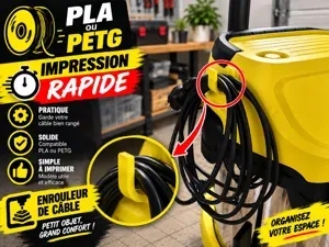 Crochet range-câble pour aspirateur Kärcher