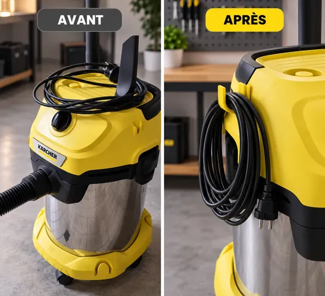 Crochet range-câble pour aspirateur Kärcher — Фото 5 из 5
