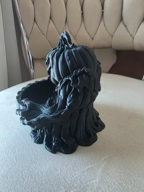 Spooky Ghost Candy Bowl – Halloween Treat Holder — Фото 3 из 4