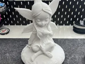 Dreamy Fairy Chibi Sits on a Pillow!