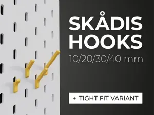 IKEA Skadis hooks