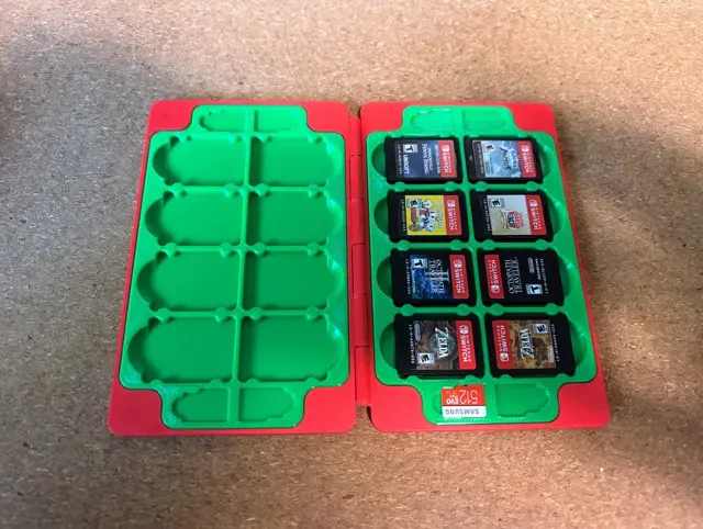 Nintendo Switch 1 / 2 Game Cartridge Holder 16 + 4 — Фото 3 из 5