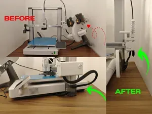 Z-Axis Side Cable Guide — Bambu Lab A1