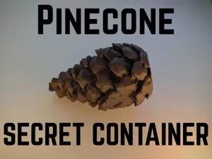 Secret Pinecone Container