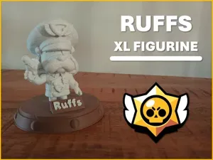 Ruffs | XL Brawl Stars Figurine (NO AMS)