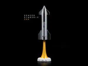SpaceX - Starship SN8 - Rocket Diorama (no AMS)