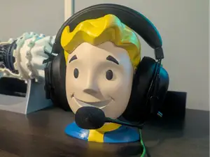 Fallout Vault Boy Headset Stand