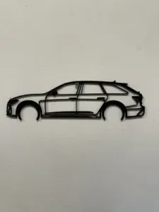 Audi RS6 - Silhouette